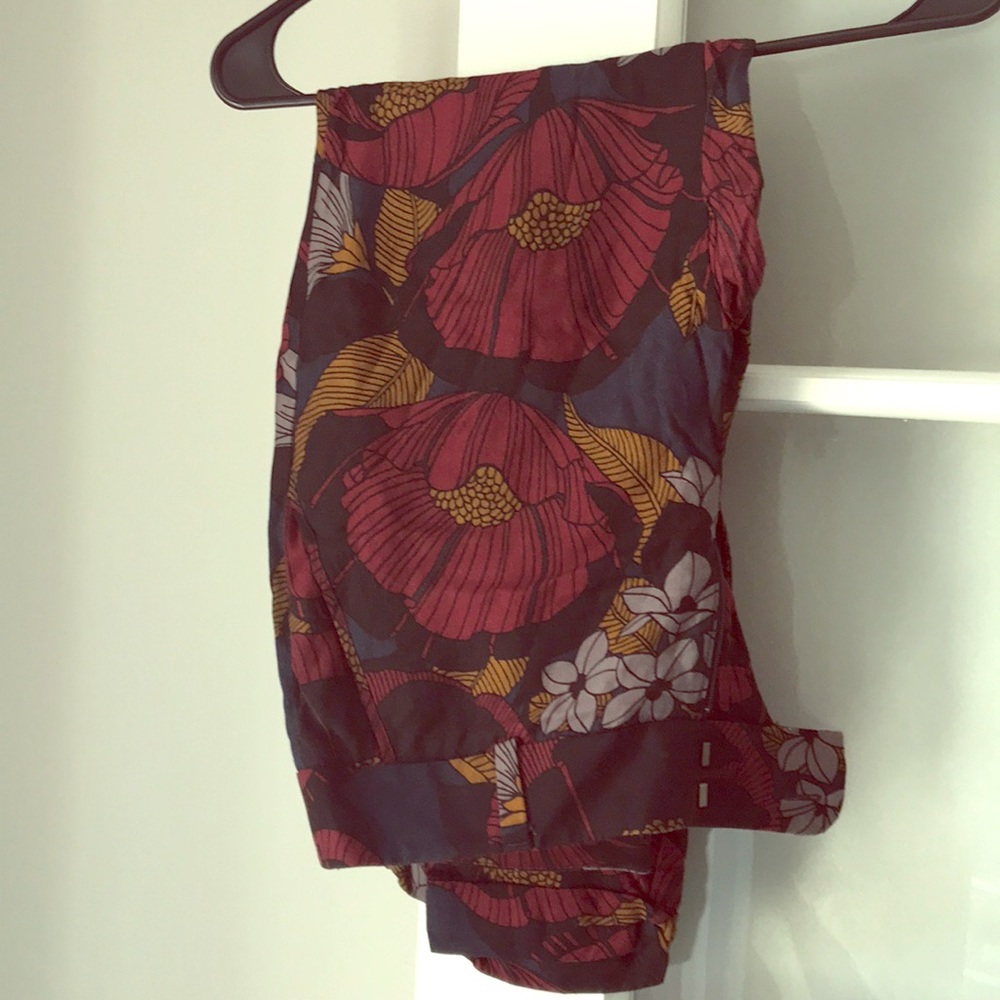 Loft Floral Print Capri